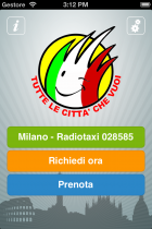 Passo 2: Seleziona la città - Qui Taxi